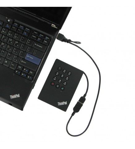 Lenovo 聯想ThinkPad USB 3.0安全硬盤驅動器/外置式硬碟1 TB - 0A65621