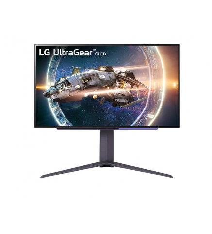 LG樂金 27 吋 UltraGear™ QHD OLED 遊戲顯示器，支援 240Hz - 27GR95QE-B/EP