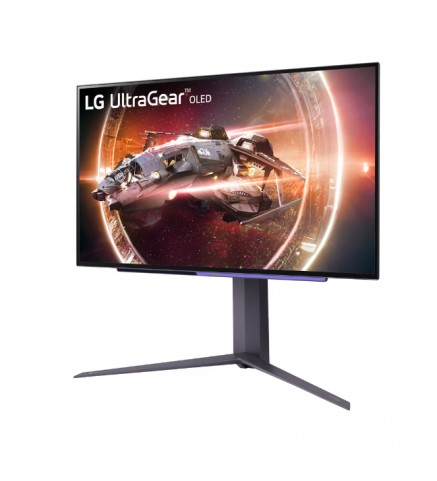 LG樂金 27 吋 UltraGear™ OLED 遊戲顯示器 | HDR400 True black，支援 240Hz 及 0.03ms(GtG) - 27GS95QE-B