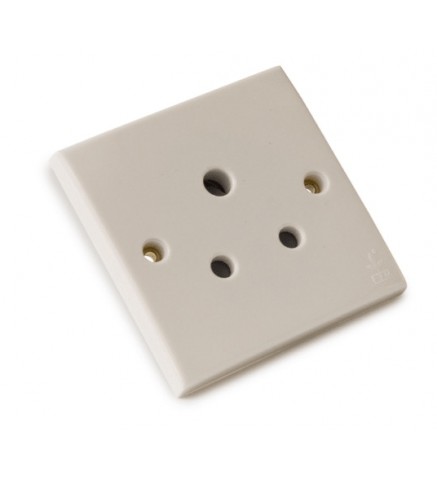 FYM-15A 1 Gang Socket Outlet(White)-Elegance Category - 2815#