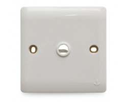 FYM-25A Connection Unit (Front Outlet)(White)-Elegance Category-2825#
