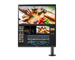 LG樂金 27.6吋 16:18 DualUp Monitor with Ergo Stand Nano IPS 顯示器 - 28MQ780-B/EP