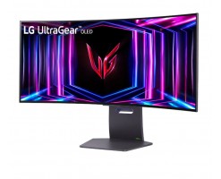 LG樂金 34 吋 UltraGear™ 21:9 Ultra-WQHD OLED 800R 弧形遊戲顯示器 |  - 34GS95QE-B