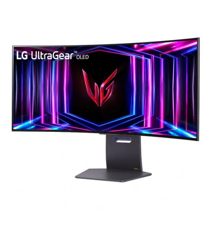 LG樂金 34 吋 UltraGear™ 21:9 Ultra-WQHD OLED 800R 弧形遊戲顯示器 |  - 34GS95QE-B