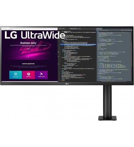 LG樂金 34吋 21:9 UltraWide QHD Ergo IPS HDR 顯示器 - 34WN780-B/EP