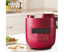 Japan vdada mini smart high-speed cooker - Red: 4582560781804
