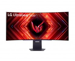 LG樂金 45 吋 UltraGear™ 21:9 Ultra-WQHD OLED 800R 弧形遊戲顯示器 | - 45GS95QE-B