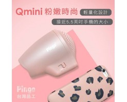 Taiwan Pingo Mini Palm Hair Dryer - Pink: 4712927153337