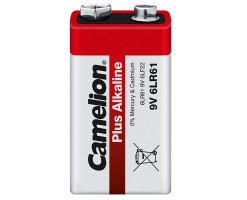 Camelion - 9V高能鹼性電池 (索裝) - 6LR61-SP1
