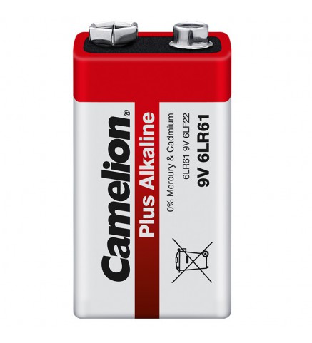Camelion - 9V高能鹼性電池 (咭裝) - 6LR61-BP1