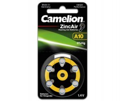 Camelion - A10 助聽器電池 1.4V 3 ( 6 粒裝 )  - A10-BP6