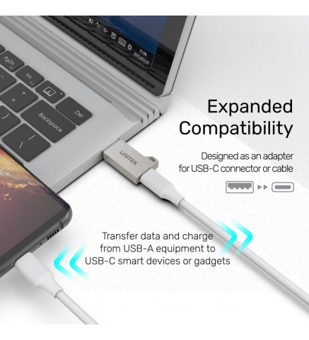 UNITEK優越者 - USB 3.0 轉 USB-C 轉接器 - A1034NI