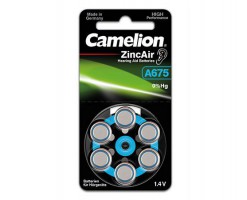 Camelion - A675 助聽器電池 1.4V ( 6 粒裝 )  - A675-BP6