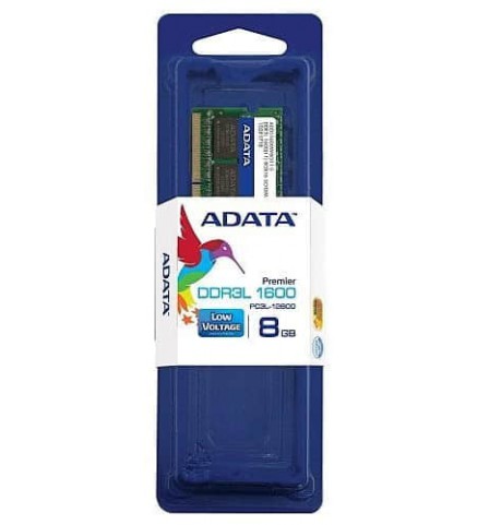 ADATA威剛 Premier DDR3L 1600MHz 8GB 低電壓 SODIMM/記憶體 - ADDS1600W8G11-S