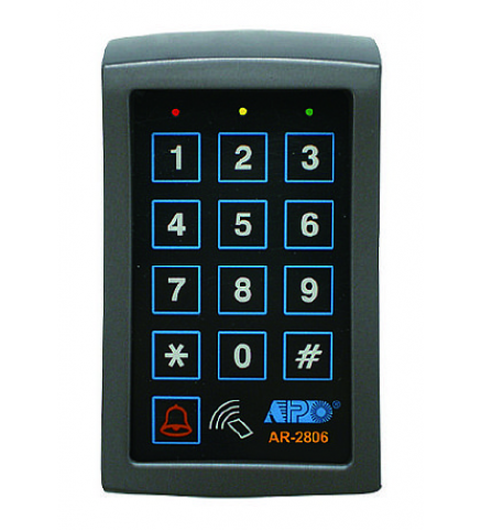 APO/AEI 帶有讀卡器的輔助鍵盤，用於系統擴展 - AR-2806