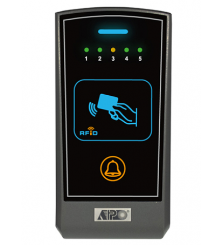 APO/AEI AR-2808：帶門鈴按鈕的EM卡讀卡開門器 - AR-2808