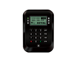 Soyal Dual frequency (main card machine)+door clock+TCP/IP+NFC+SONY FeliCa+16000 - AR-837-ESR11B1-A