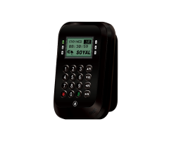 Soyal Dual frequency (main card machine)+door clock+TCP/IP+NFC+SONY FeliCa+16000 - AR-837-ESR11B1-A
