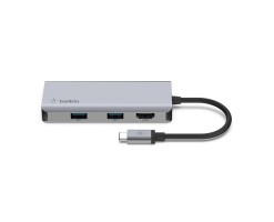 BELKIN貝爾金 - Connect USB-C® 5 合 1 高速多媒體集線器 - AVC007BTSGY