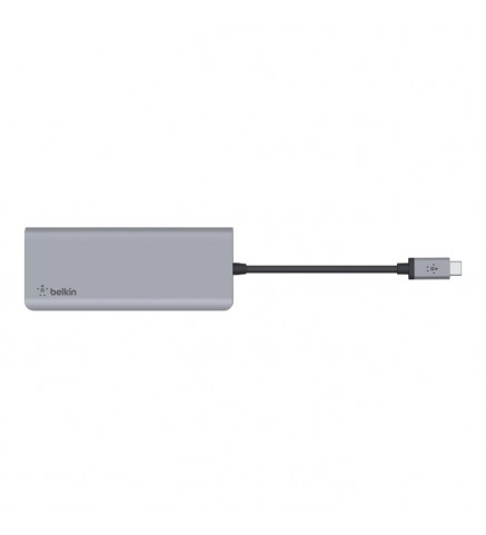 BELKIN貝爾金 - Connect USB-C® 7 合 1 高速多媒體集線器 (100W) - AVC009BTSGY