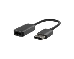 BELKIN貝爾金 - 主動式 DisplayPort 轉 HDMI 轉接器 4K HDR - AVC011BTSGY-BL