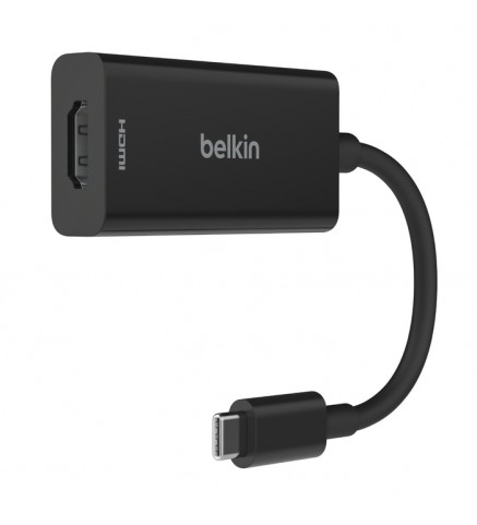 BELKIN貝爾金 - 連接 USB-C 轉 HDMI 2.1 轉換器 (支援8K, 4K, HDR) - AVC013BTBK