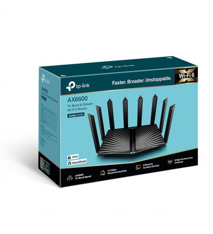 TP-LINK AX6600 三頻 Wi-Fi 6 路由器 - Archer AX90