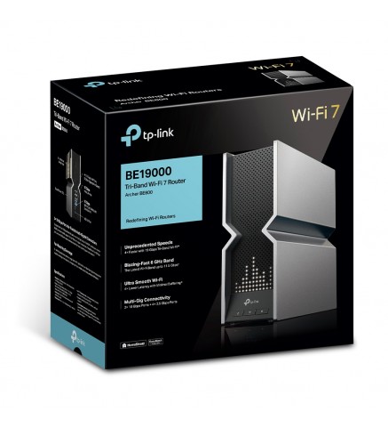 TP-LINK BE19000 三頻 Wi-Fi 7 路由器 - Archer BE800