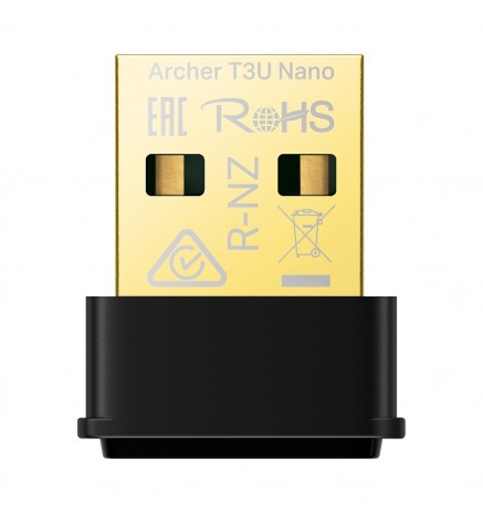 TP-Link AC1300 Nano 無線 MU-MIMO USB 轉接器/無線網卡 - Archer T3U Nano