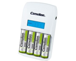 Camelion - Four independent pipelines / international voltage / 1 hour fast charger (not including battery) - BC-0907