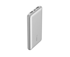 BELKIN貝爾金 - BoostCharge 便攜式行動電源 10000mAh - 銀白色 - BPB011BTSL