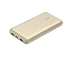 BELKIN貝爾金 - 20K 行動電源，USB-A 和 C 15W（金色） - BPB012BTGD