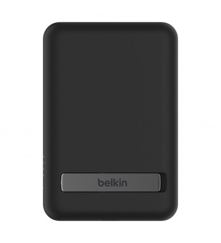 BELKIN貝爾金 - BoostCharge 磁力無線行動充電器 5K+支架（黑色） - BPD004BTBK