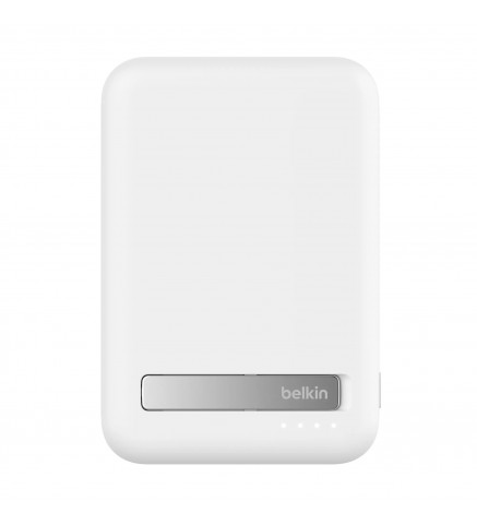 BELKIN貝爾金 - BoostCharge Pro 10000 mAh Qi2 磁吸無線充電行動電源 - 白色 - BPD008BTWH