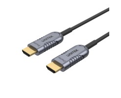 UNITEK優越者 - 15M Ultrapro HDMI2.1 有源光纜，太空 灰色+黑色，UNITEK禮盒 - C11029DGY
