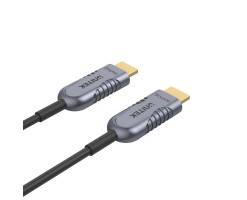 UNITEK優越者 - 15M Ultrapro HDMI2.1 有源光纜，太空 灰色+黑色，UNITEK禮盒 - C11029DGY