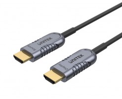 UNITEK優越者 - 100M Ultrapro HDMI2.1有源光纜，深空灰+黑色，UNITEK禮盒 - C11036DGY