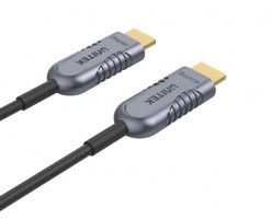 UNITEK優越者 - 100M Ultrapro HDMI2.1有源光纜，深空灰+黑色，UNITEK禮盒 - C11036DGY