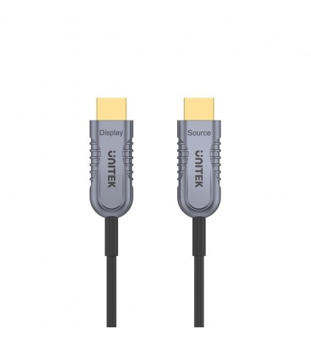 UNITEK優越者 - 80M Ultrapro HDMI2.1有源光纜，深空灰+黑色，UNITEK禮盒 - C11055DGY