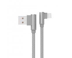 UNITEK優越者 - 鋁製 L 型 USB 轉閃電 (100CM) - C14055GY