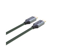 UNITEK優越者 - 1M，USB3.1 Gen2 CM 至 CM Briad 電纜，帶數據/PD/4K 顯示，深綠色，E-Mark 芯片組，10Gbps，PD 100W，4K 60Hz - C14079GN