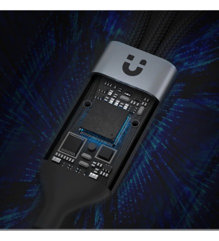 UNITEK優越者 - 3 合 1 USB-C 轉 USB-C / Micro USB / Lightning 通用充電線 (最高支援 20W 快充) - C14101BK-1.5M