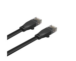 UNITEK - Cat 6 UTP RJ45 Flat Ethernet Cable - 1M, UTP Cat.6 RJ45 (8P8C) M to M - C1809GBK