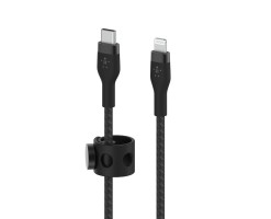 BELKIN貝爾金 - BoostCharge Pro Flex USB-C 至 Lightning 連接線 1米 黑色 - CAA011BT1MBK