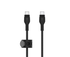 BELKIN貝爾金 - BoostCharge Pro Flex USB-C 至 USB-C 編織連接線 1米 黑色 - CAB011BT1MBK