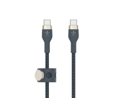 BELKIN貝爾金 - BoostCharge Pro Flex USB-C 至 USB-C 編織連接線 1米 藍色 - CAB011BT1MBL