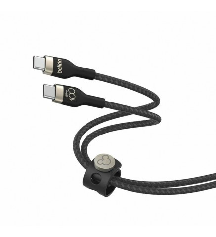 BELKIN貝爾金 - BoostCharge Pro Flex USB-C 至 USB-C 連接線 (迪士尼系列) - 2米 黑色 - CAB011QC2MBK-DY