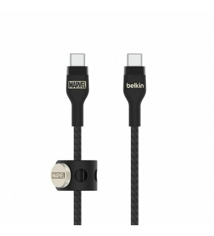 BELKIN貝爾金 - BoostCharge Pro Flex USB-C 至 USB-C 連接線 (復仇者聯盟系列) - 2米 黑色 - CAB011QC2MSG-DY