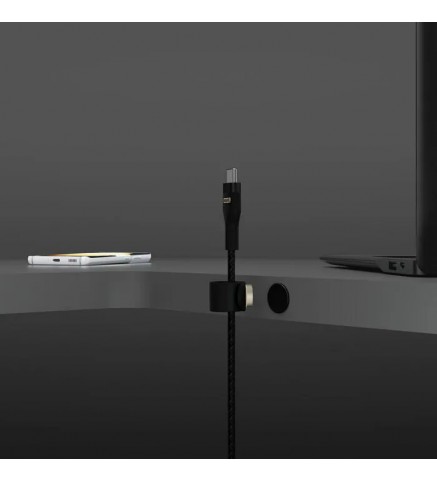 BELKIN貝爾金 - BoostCharge Pro Flex USB-C 至 USB-C 連接線 (復仇者聯盟系列) - 2米 黑色 - CAB011QC2MSG-DY