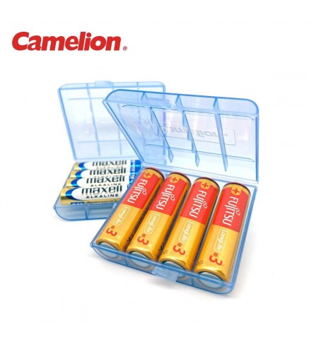 Camelion - CASE 電池盒4xAA/ AAA ( 藍色 ) * Min 450